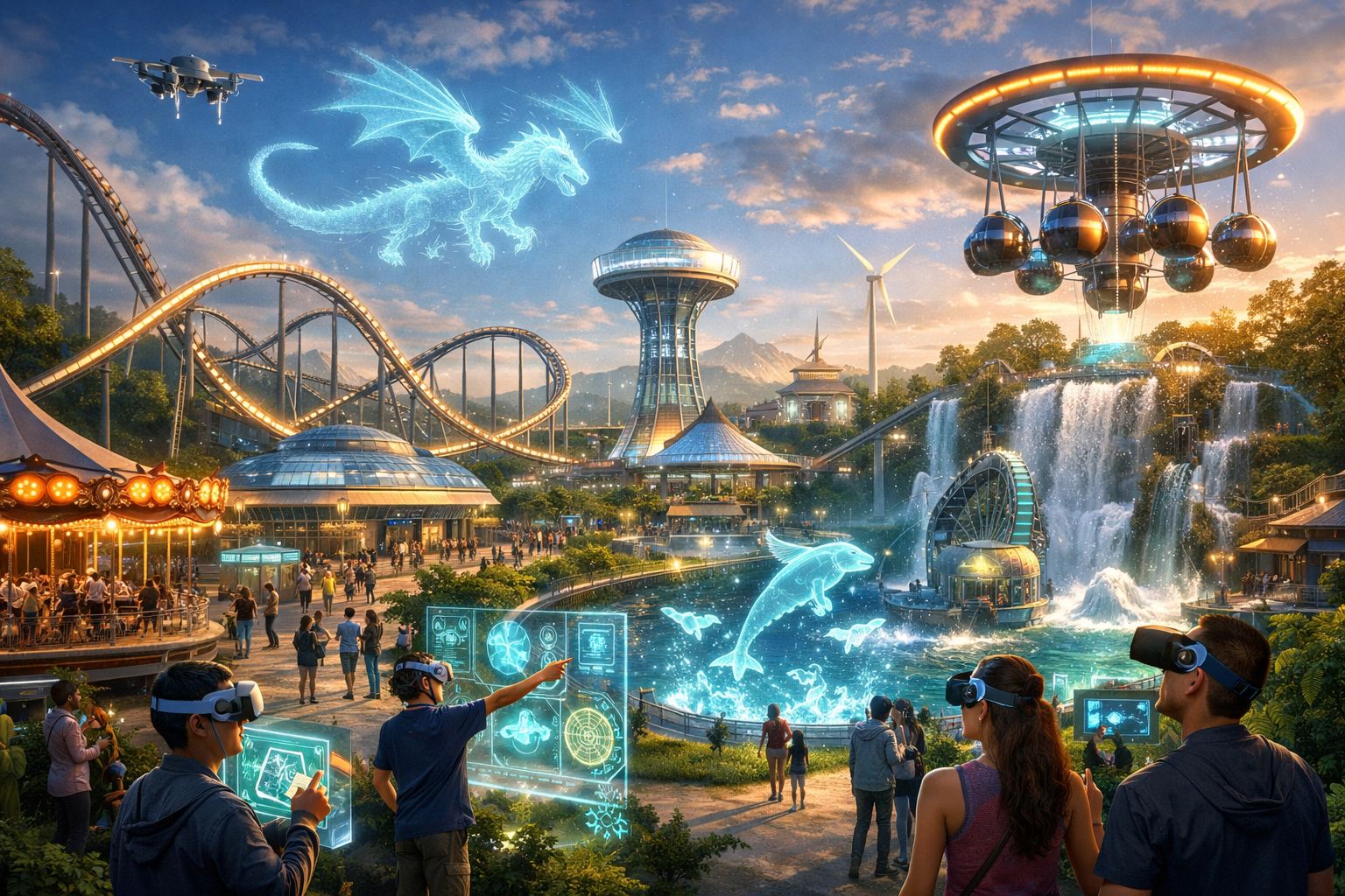 The Future of Amusement Parks: How AI, AR, and Sustainable Rides Are Shaping Next-Gen Entertainment