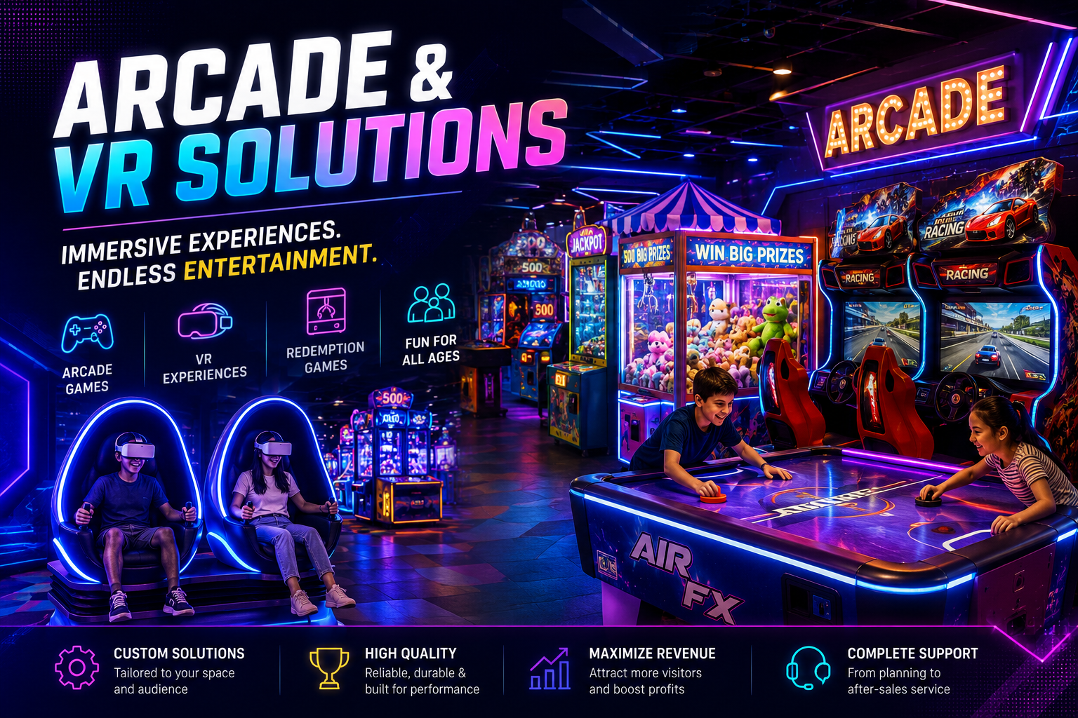 Arcade & VR Solutions
